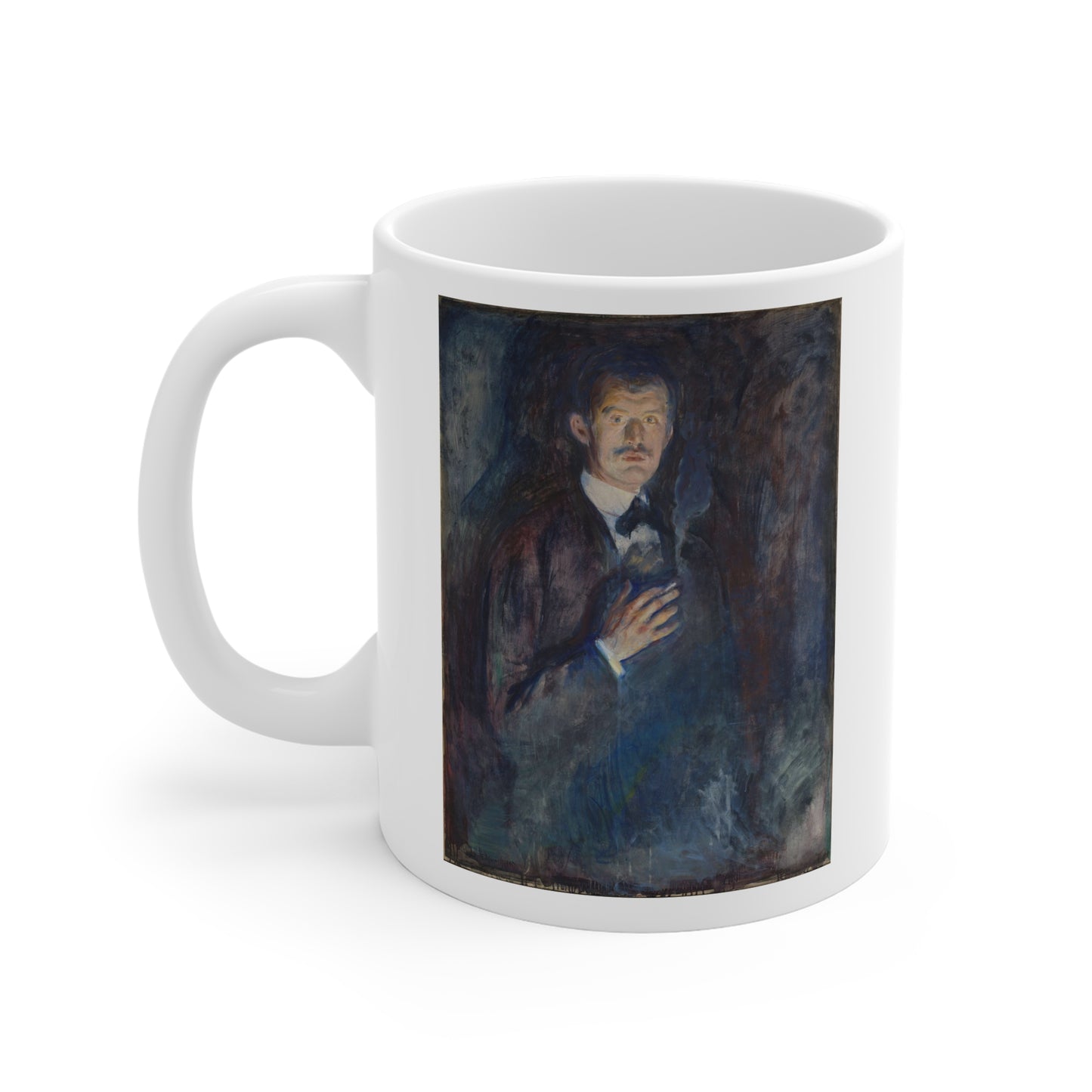 Kaffekopp SELVPORTRETT Edvard Munch