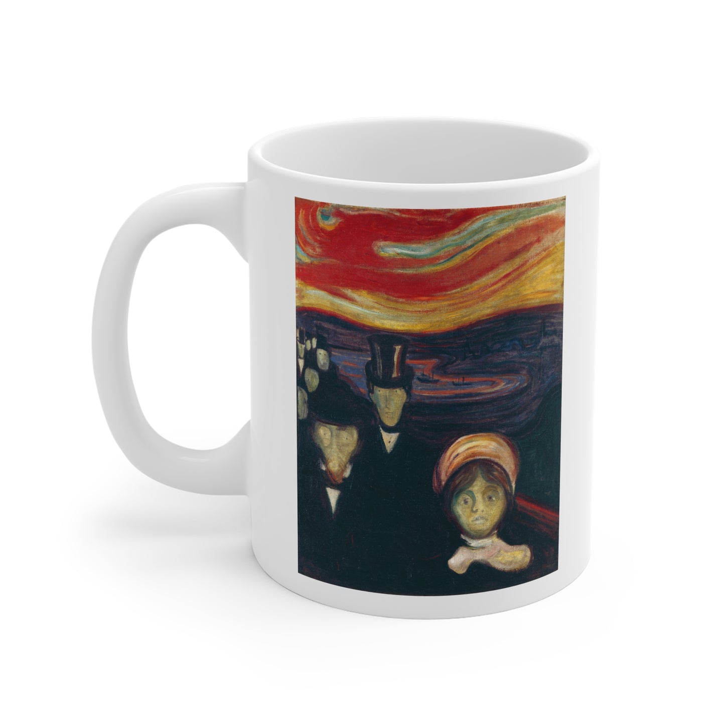 Kaffekopp ANGST Edvard Munch
