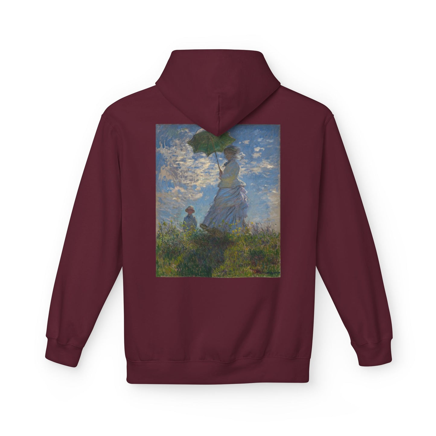 Hettegenser KVINNE MED PARASOLL Claude Monet