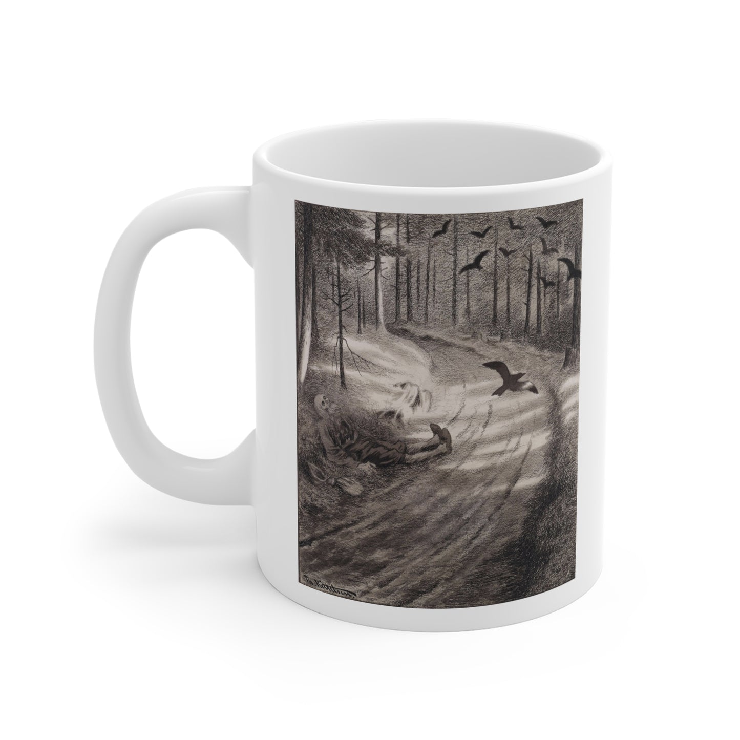 Kaffekopp FATTIGMANNEN Theodor Kittelsen