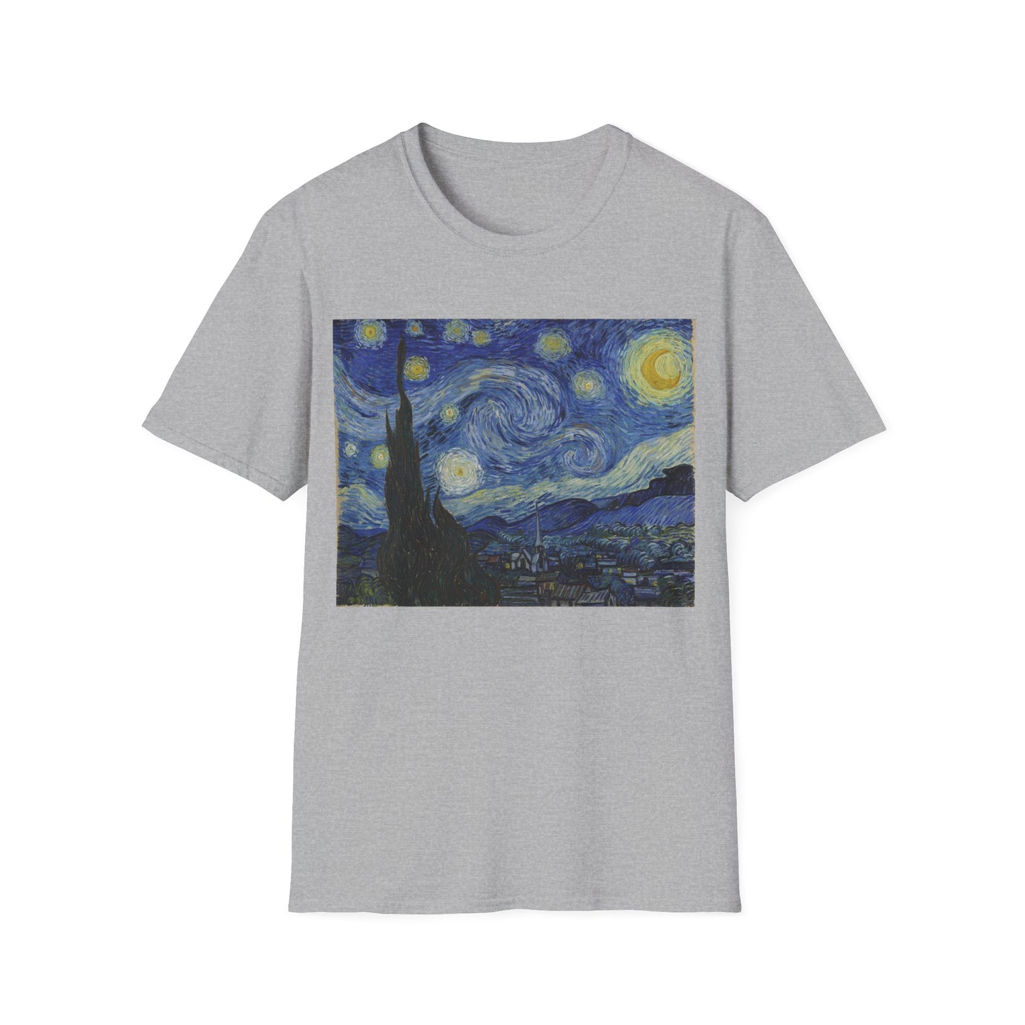 T-skjorte STJERNENATT Vincent van Gogh