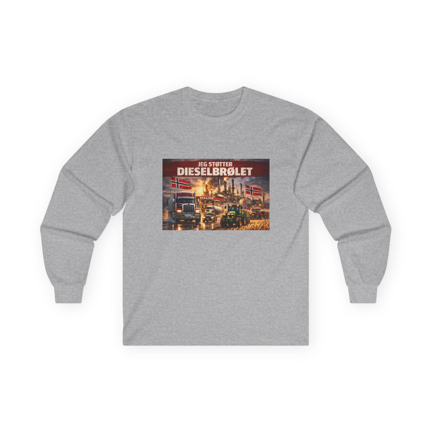 Collegegenser DIESELBRØLET stor logo unisex