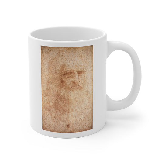Kaffekopp PORTRETT AAV EN MANN Leonardo da Vinci