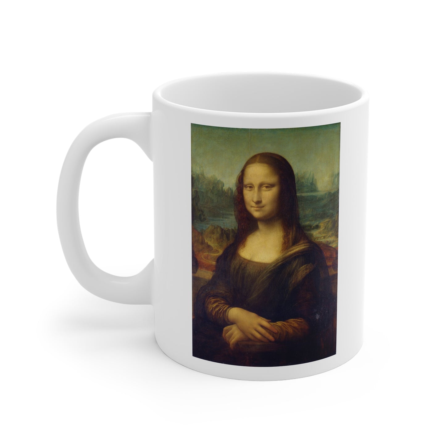 Kaffekopp MONA LISA Leonardo da Vinci
