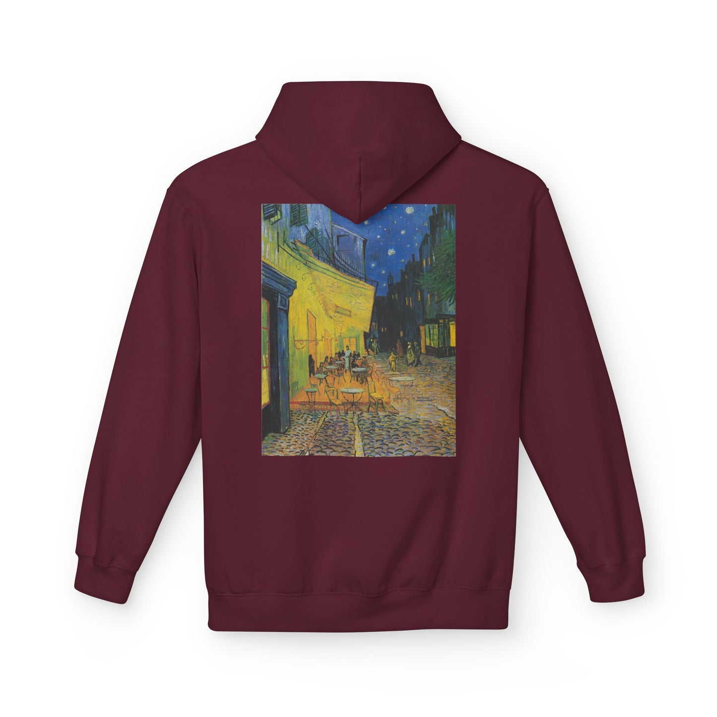 Hettegenser KAFÉ TERRASSE OM NATTEN Vincent van Gogh