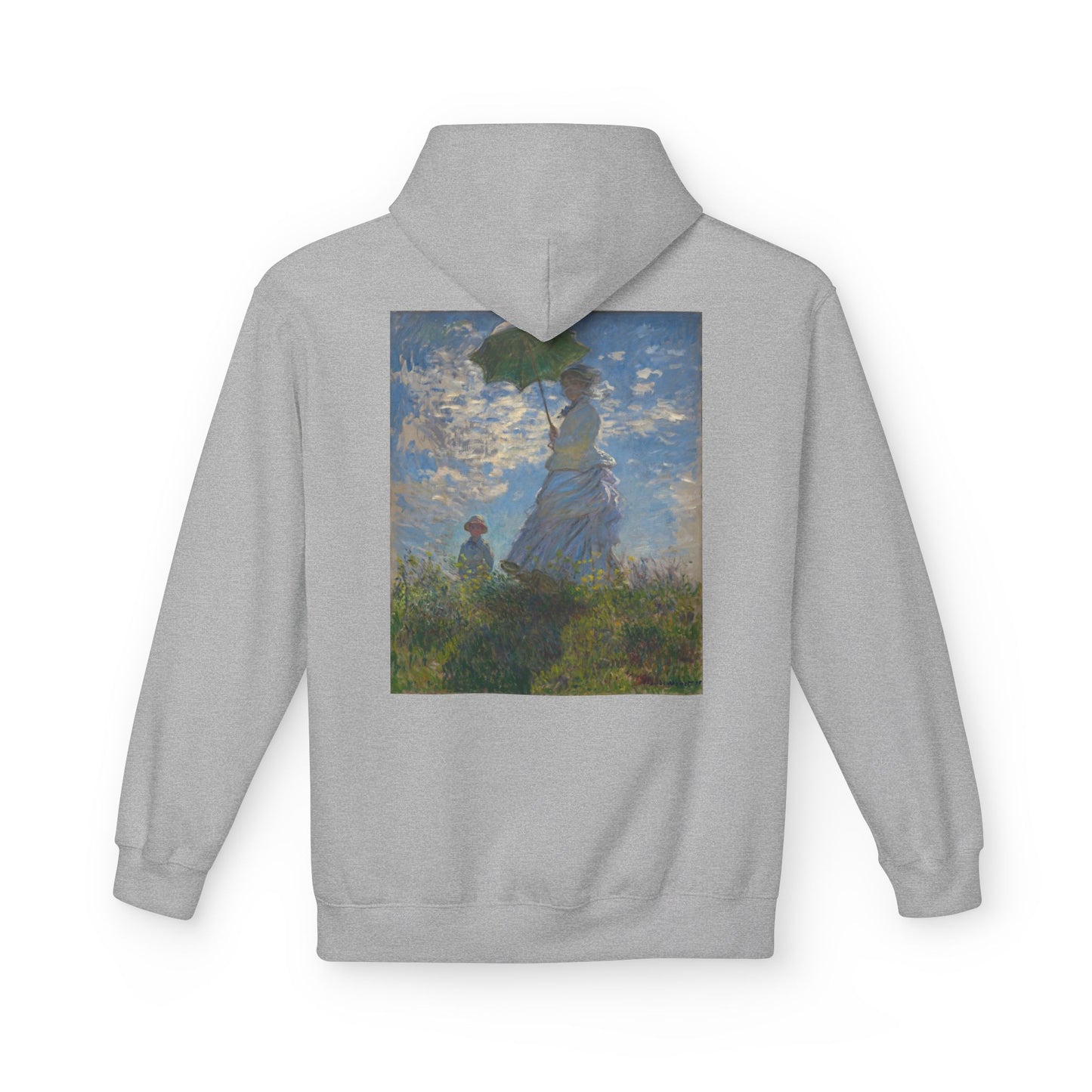 Hettegenser KVINNE MED PARASOLL Claude Monet