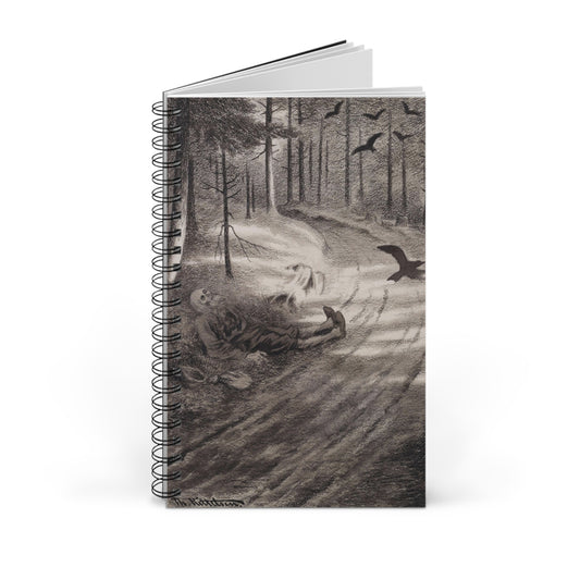 Notatbok FATTIGMANNEN Theodor Kittelsen