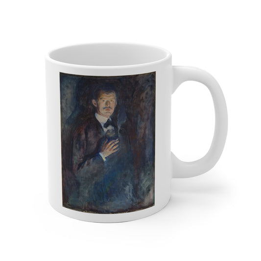 Kaffekopp SELVPORTRETT Edvard Munch