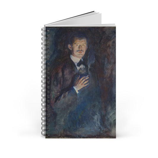 Notatbok SELVPORTRETT Edvard Munch