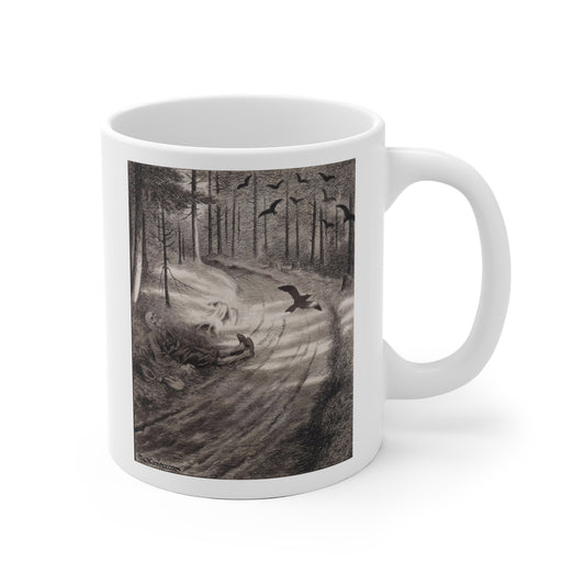 Kaffekopp FATTIGMANNEN Theodor Kittelsen