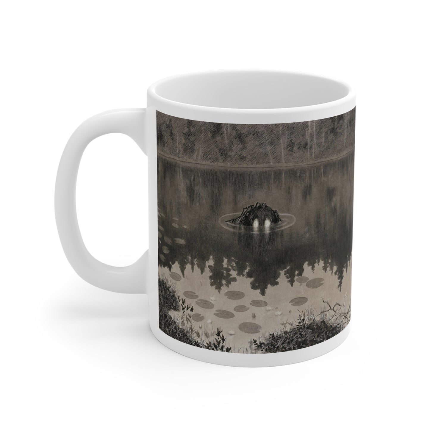 Kaffekopp NØKKEN Theodor Kittelsen
