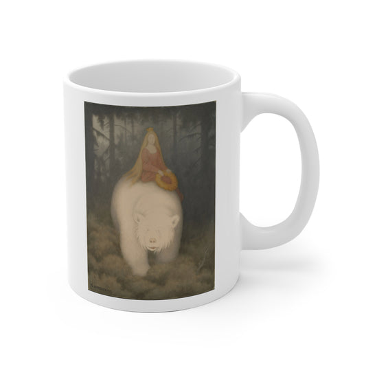 Kaffekopp KVITEBJØRN KONG VALEMON Theodor Kittelsen