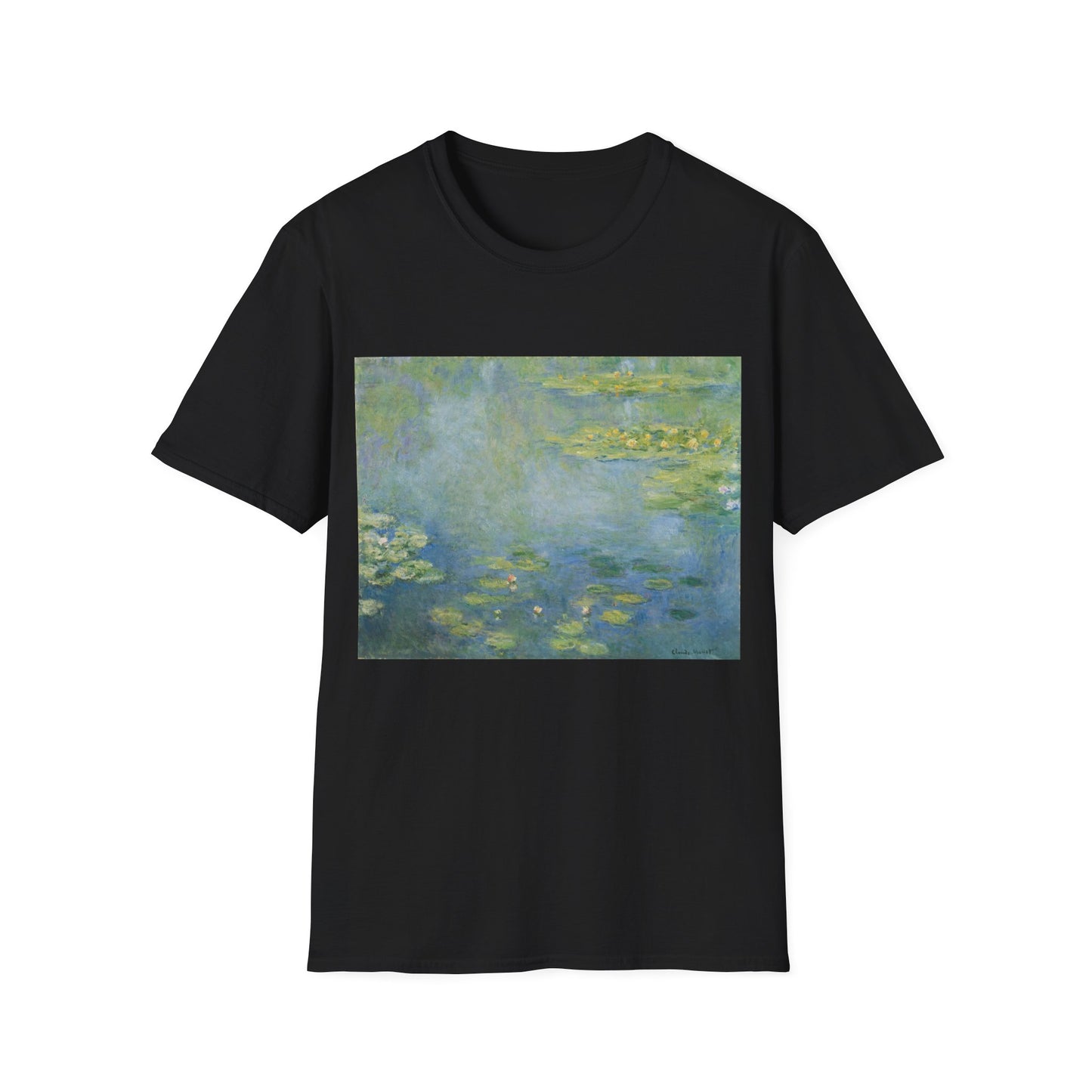 T-skjorte VANNLILJER Claude Monet