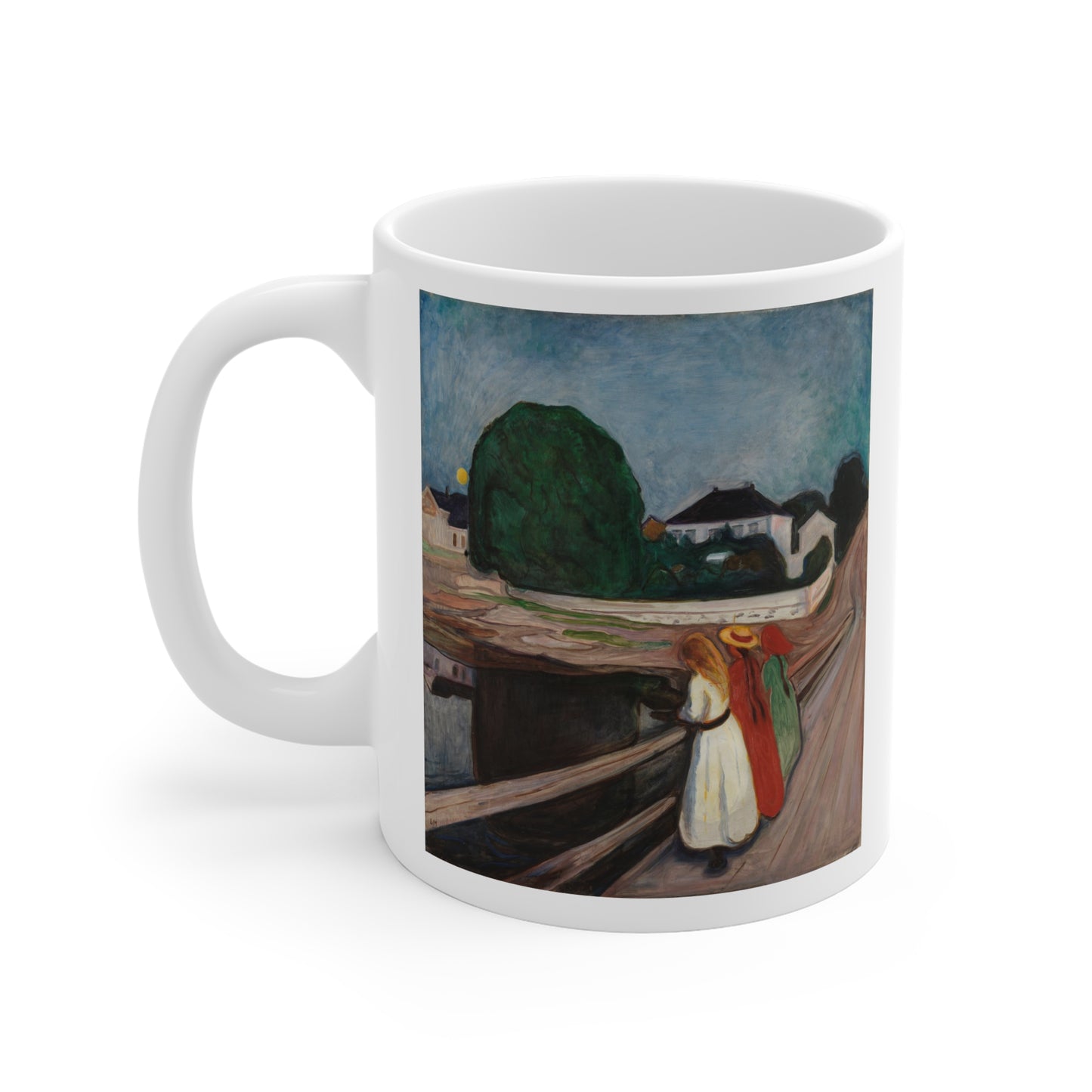 Kaffekopp PIKENE PÅ BROEN Edvard Munch