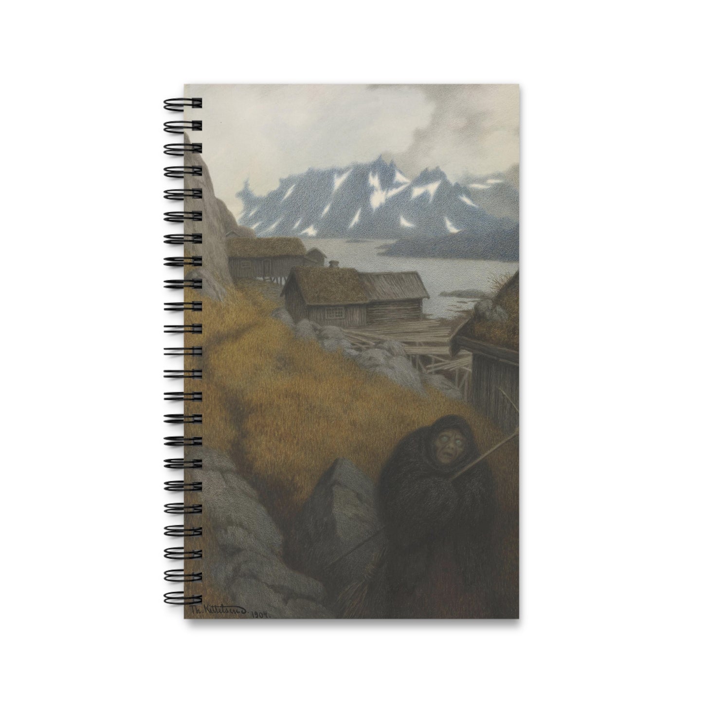 Notatbok PESTA Theodor Kittelsen