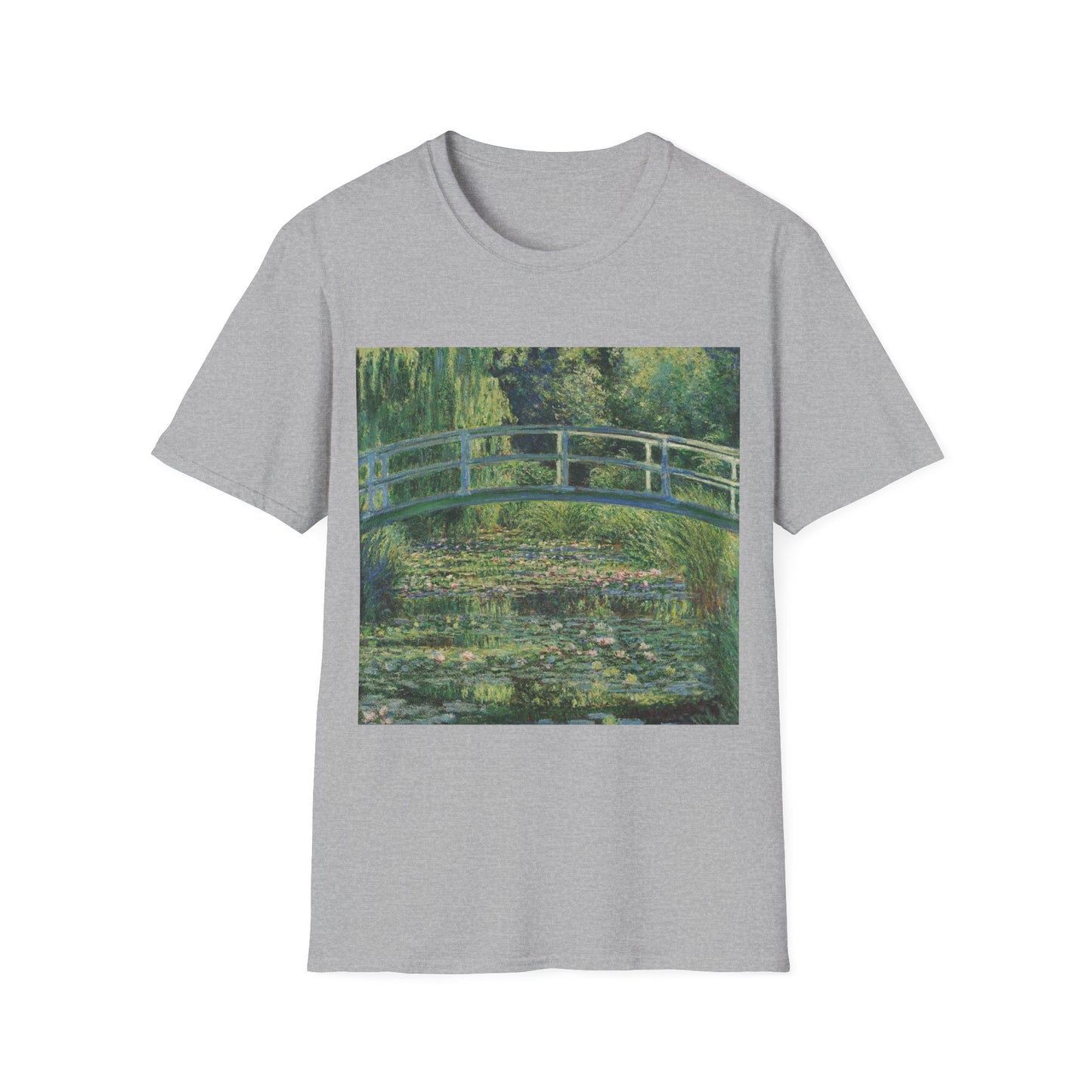 T-skjorte VANNLILJEDAM Claude Monet