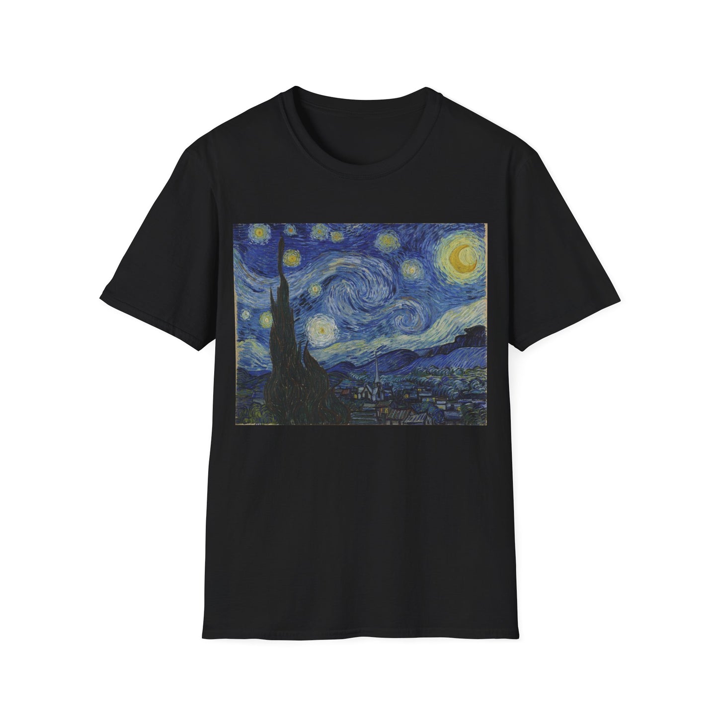T-skjorte STJERNENATT Vincent van Gogh