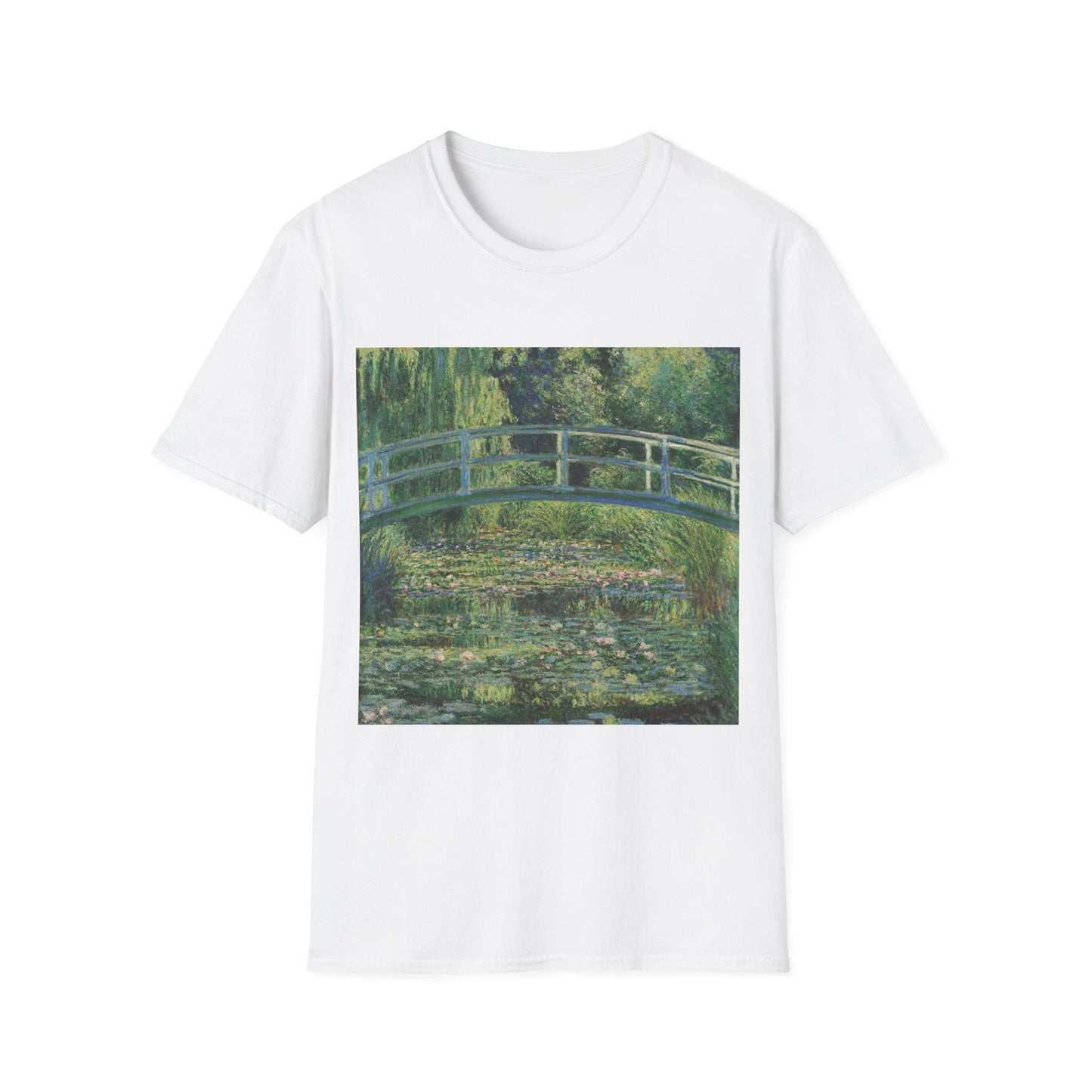 T-skjorte VANNLILJEDAM Claude Monet