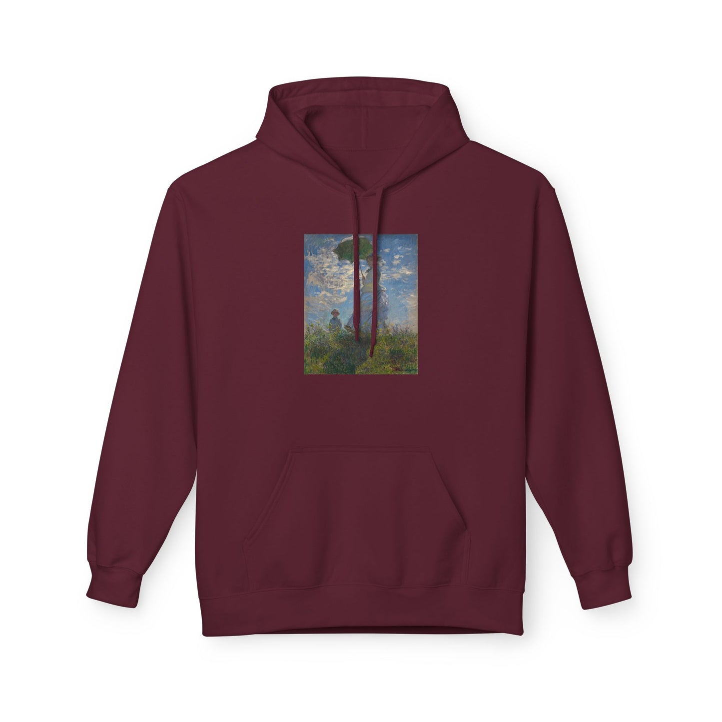 Hettegenser KVINNE MED PARASOLL Claude Monet