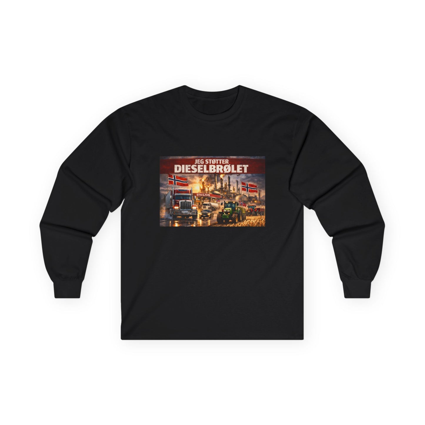Collegegenser DIESELBRØLET stor logo unisex