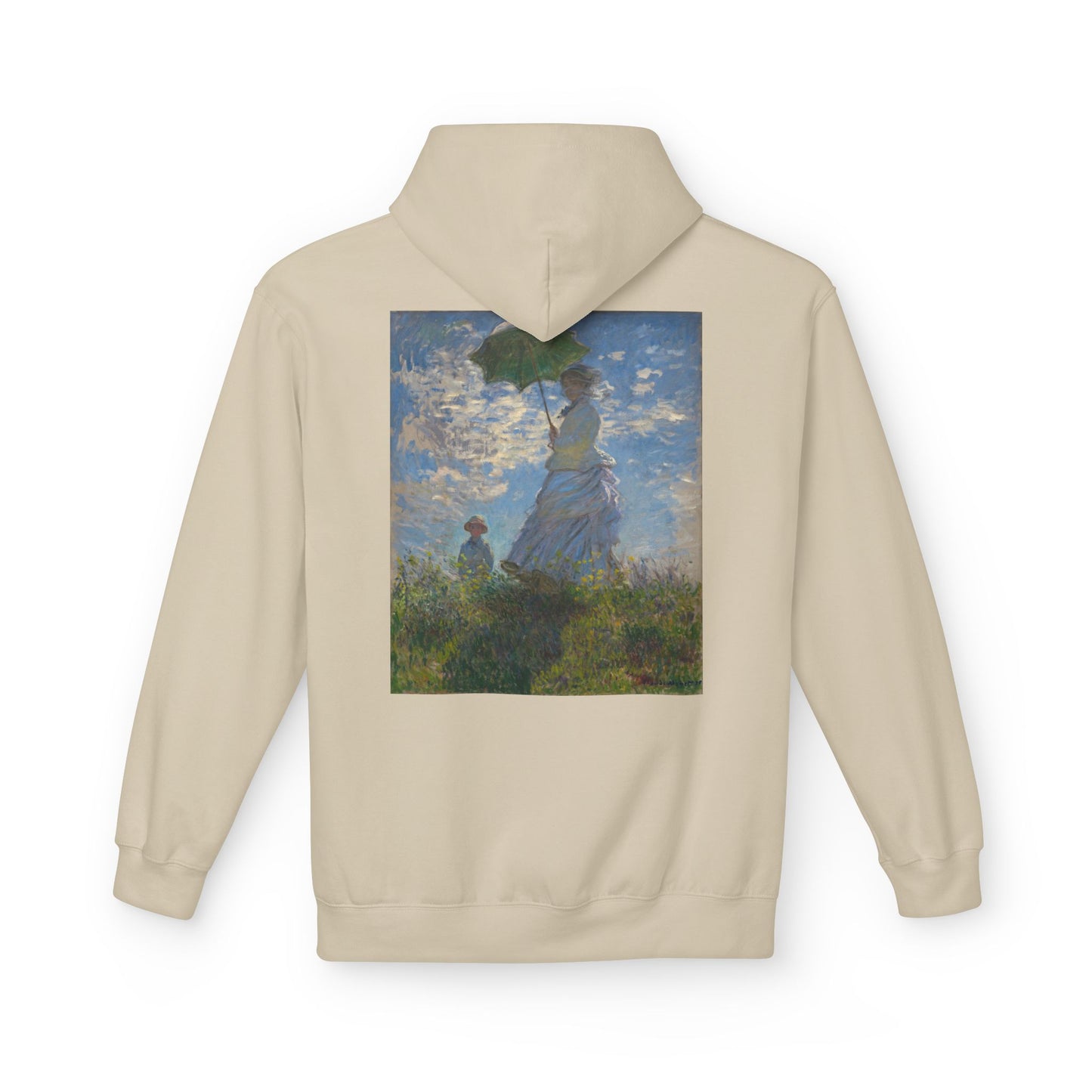 Hettegenser KVINNE MED PARASOLL Claude Monet
