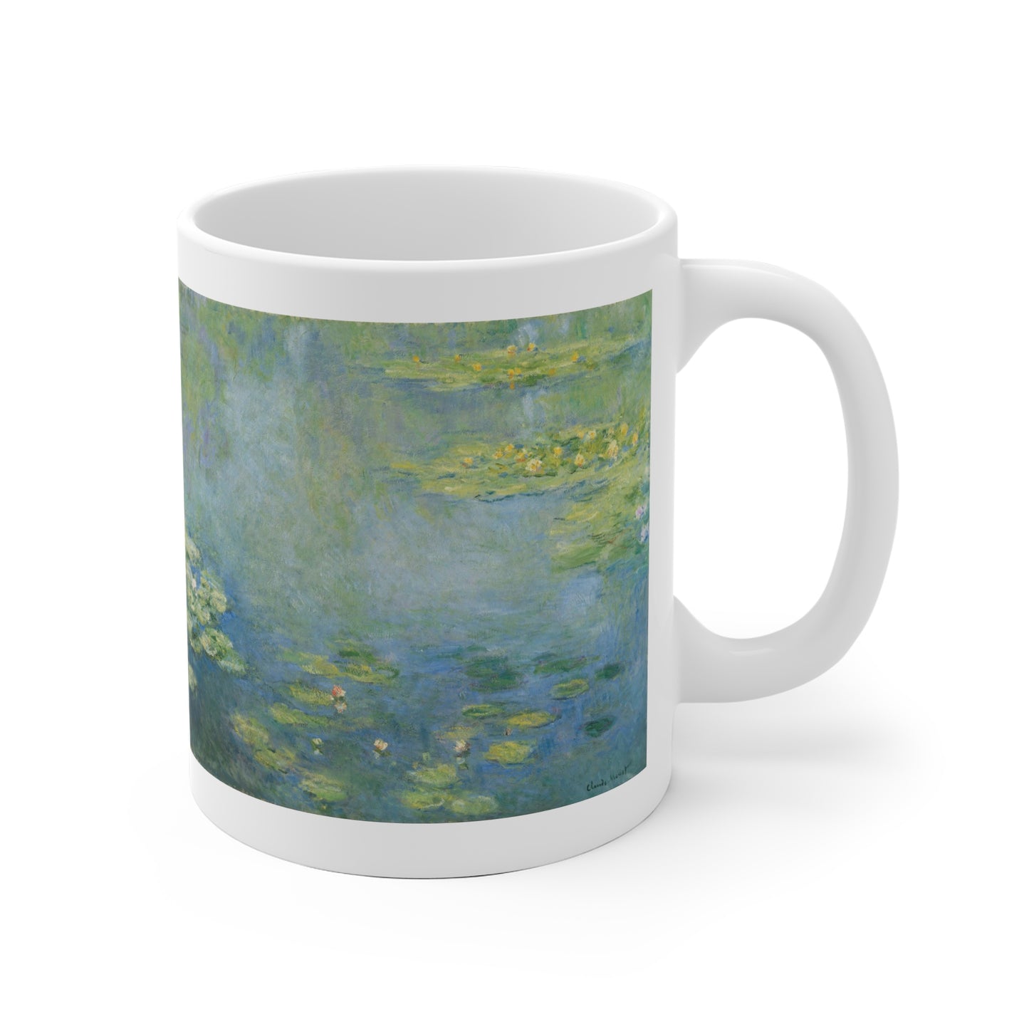 Kaffekopp VANNLILJER Claude Monet