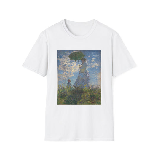 T-skjorte KVINNE MED PARASOLL Claude Monet