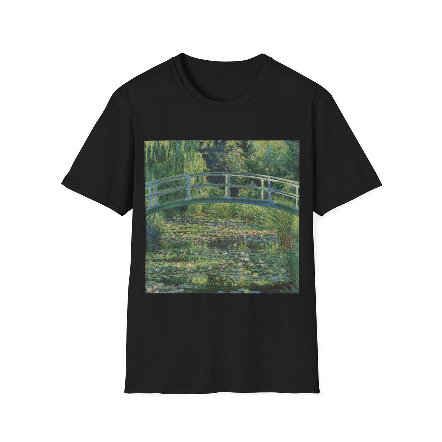 T-skjorte VANNLILJEDAM Claude Monet