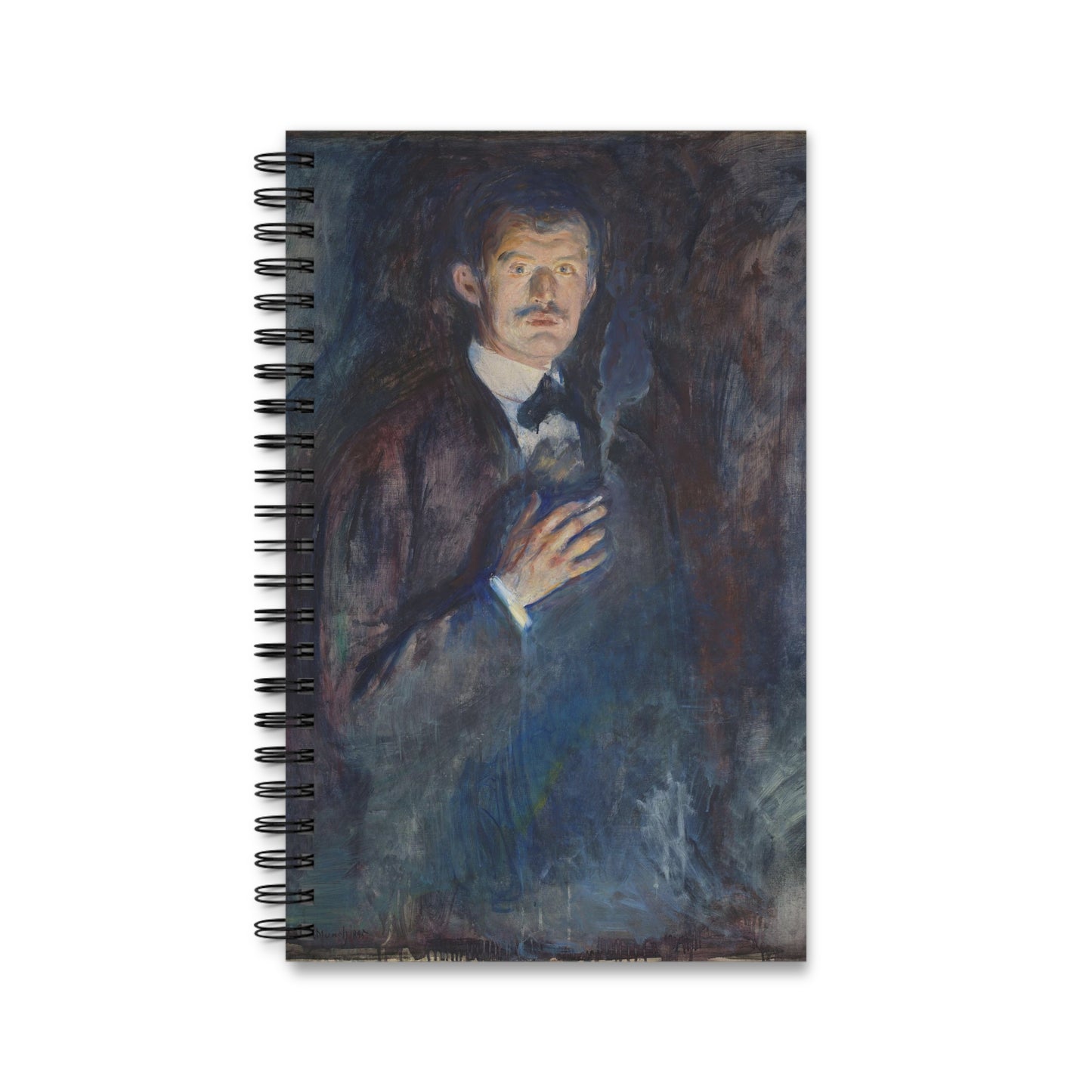 Notatbok SELVPORTRETT Edvard Munch