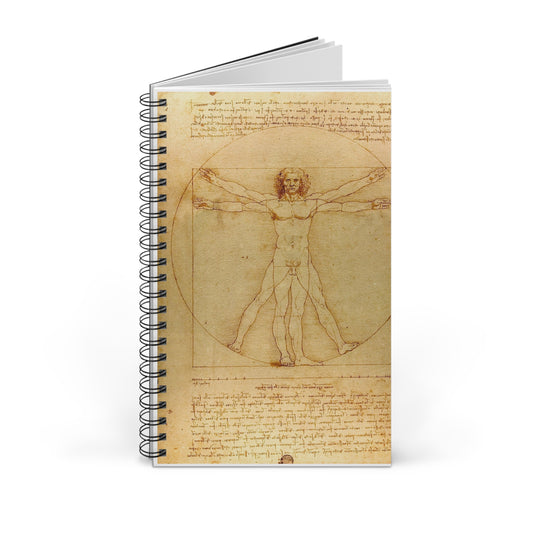 Notatbok VITRUVISKE MANN Leonardo da Vinci