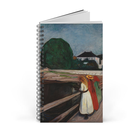 Notatbok PIKENE PÅ BROEN Edvard Munch