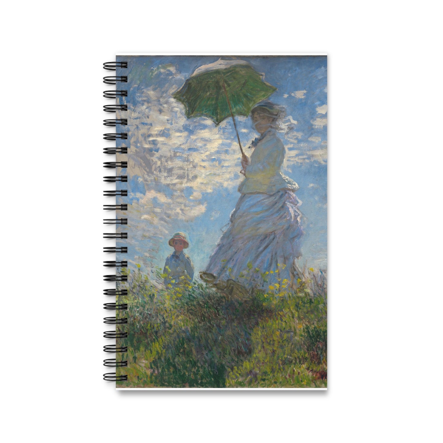 Notatbok KVINNE MED PARASOLL  Claude Monet