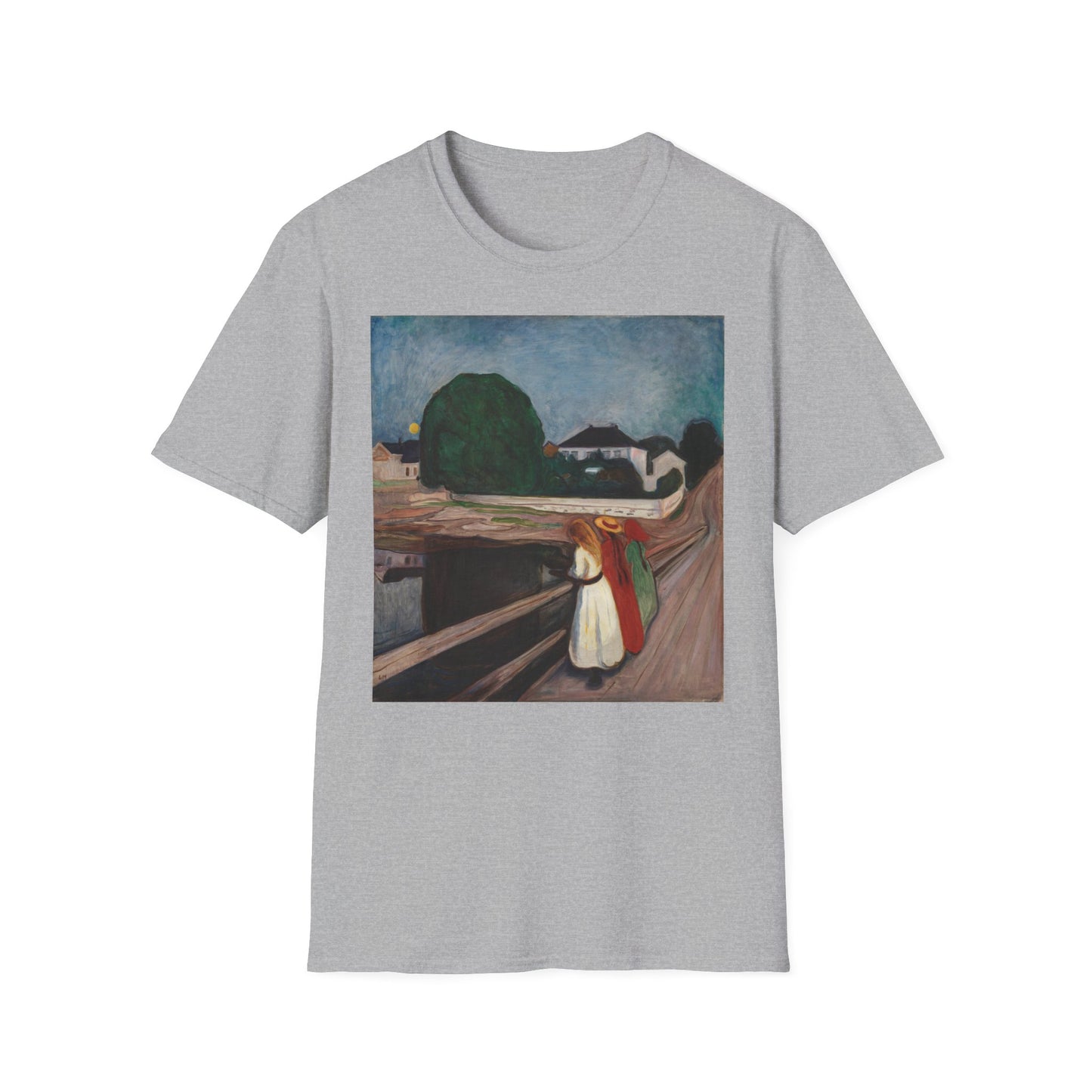 T-skjorte PIKENE PÅ BROEN Edvard Munch