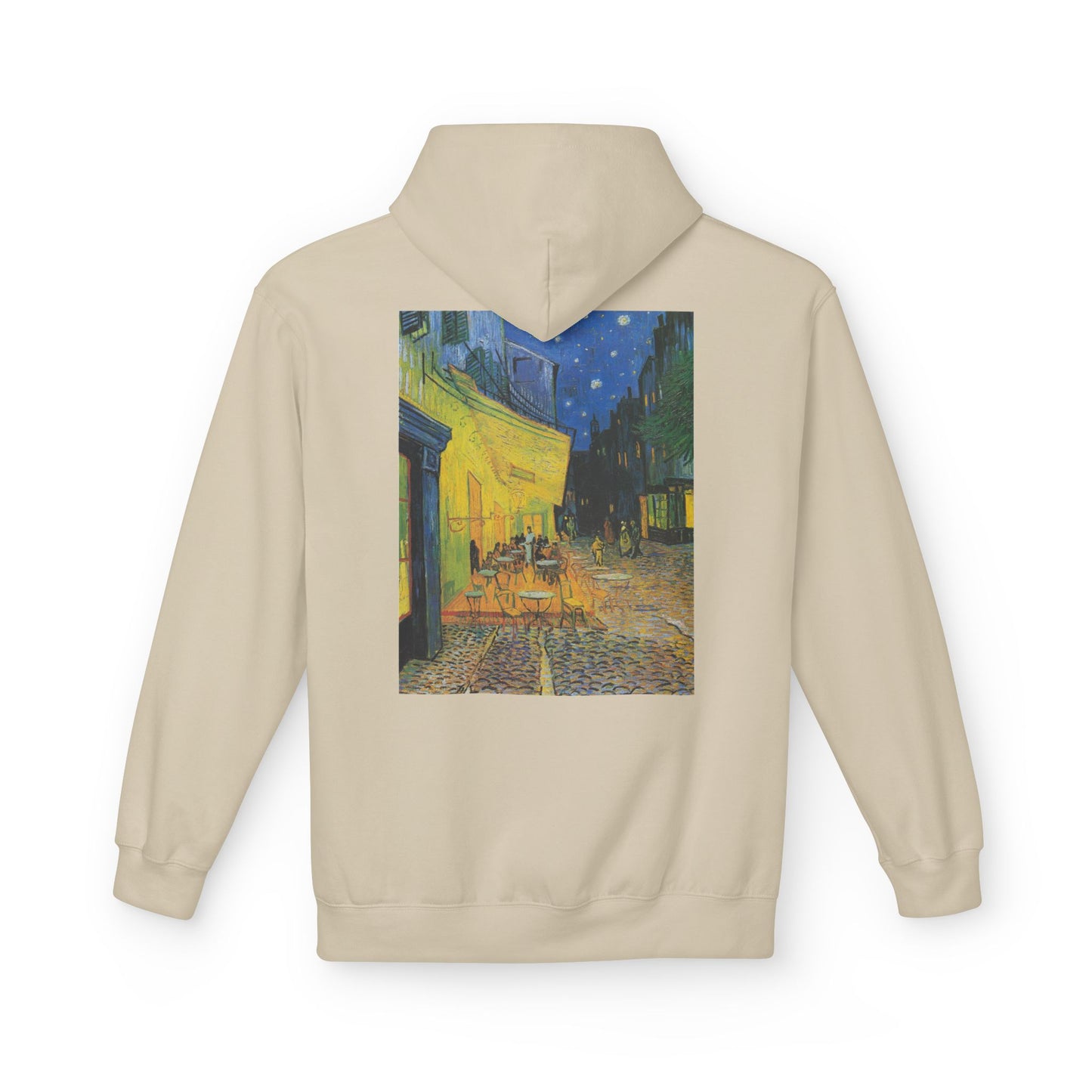 Hettegenser KAFÉ TERRASSE OM NATTEN Vincent van Gogh