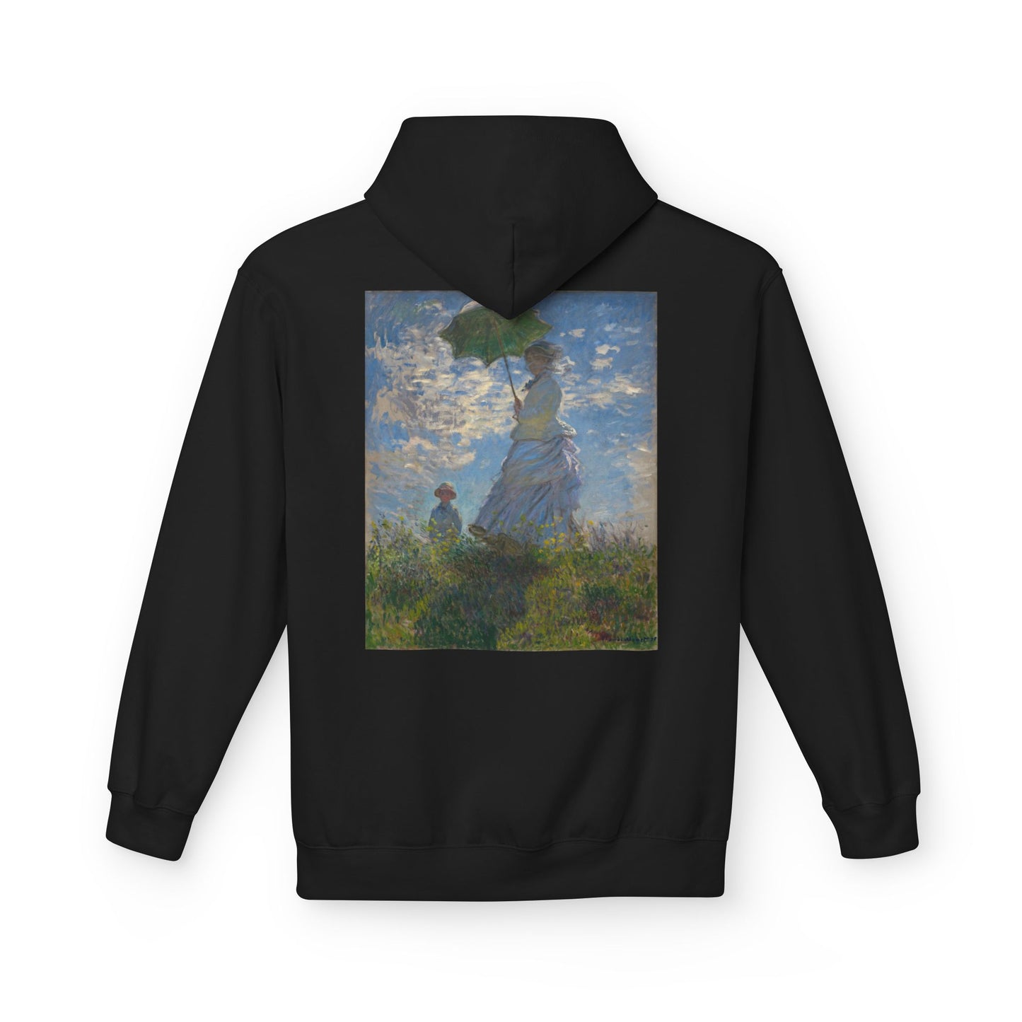 Hettegenser KVINNE MED PARASOLL Claude Monet