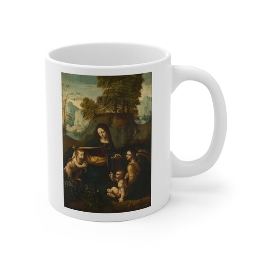 Kaffekopp MADONNA I GROTTEN Leonardo da Vinci
