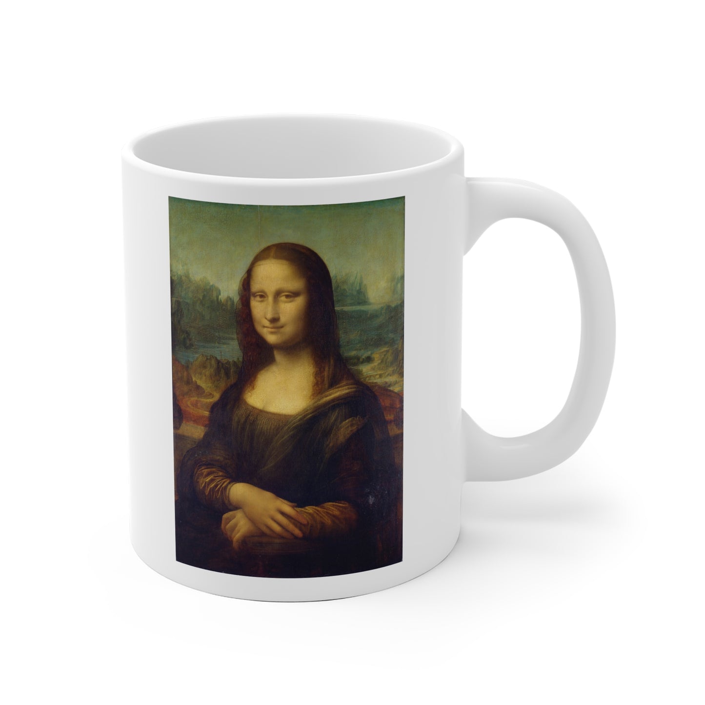 Kaffekopp MONA LISA Leonardo da Vinci