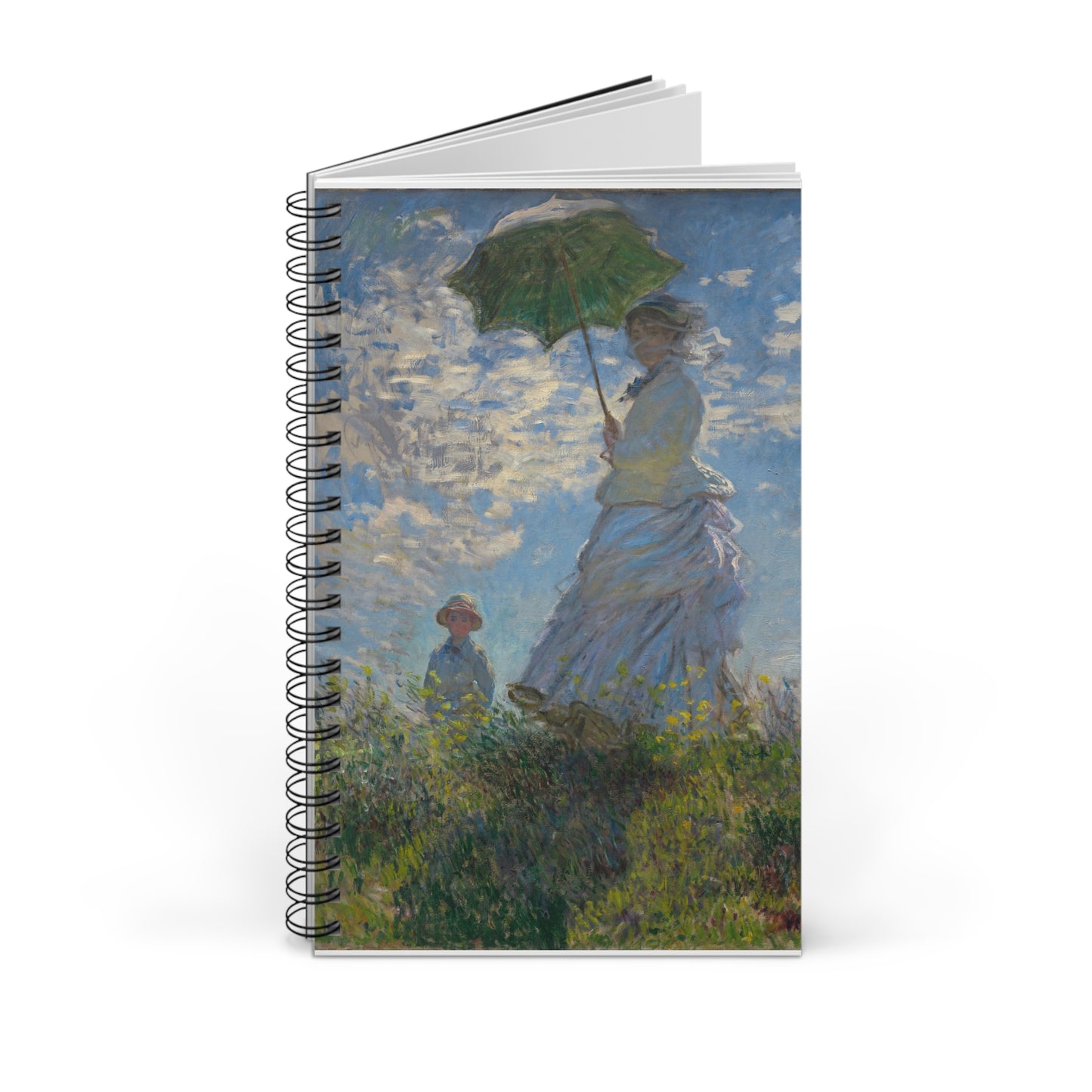 Notatbok KVINNE MED PARASOLL  Claude Monet