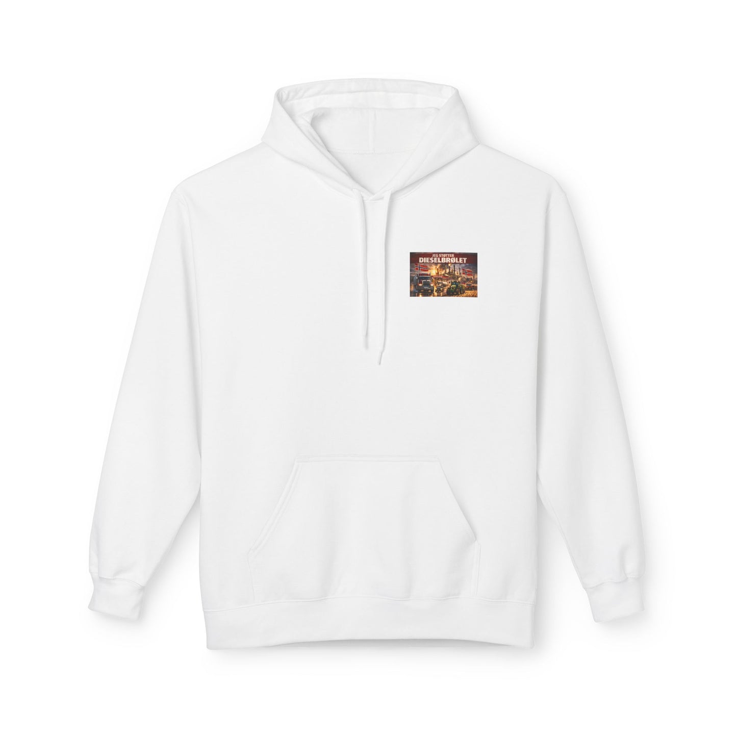 Hoodie DIESELBRØLET liten logo unisex