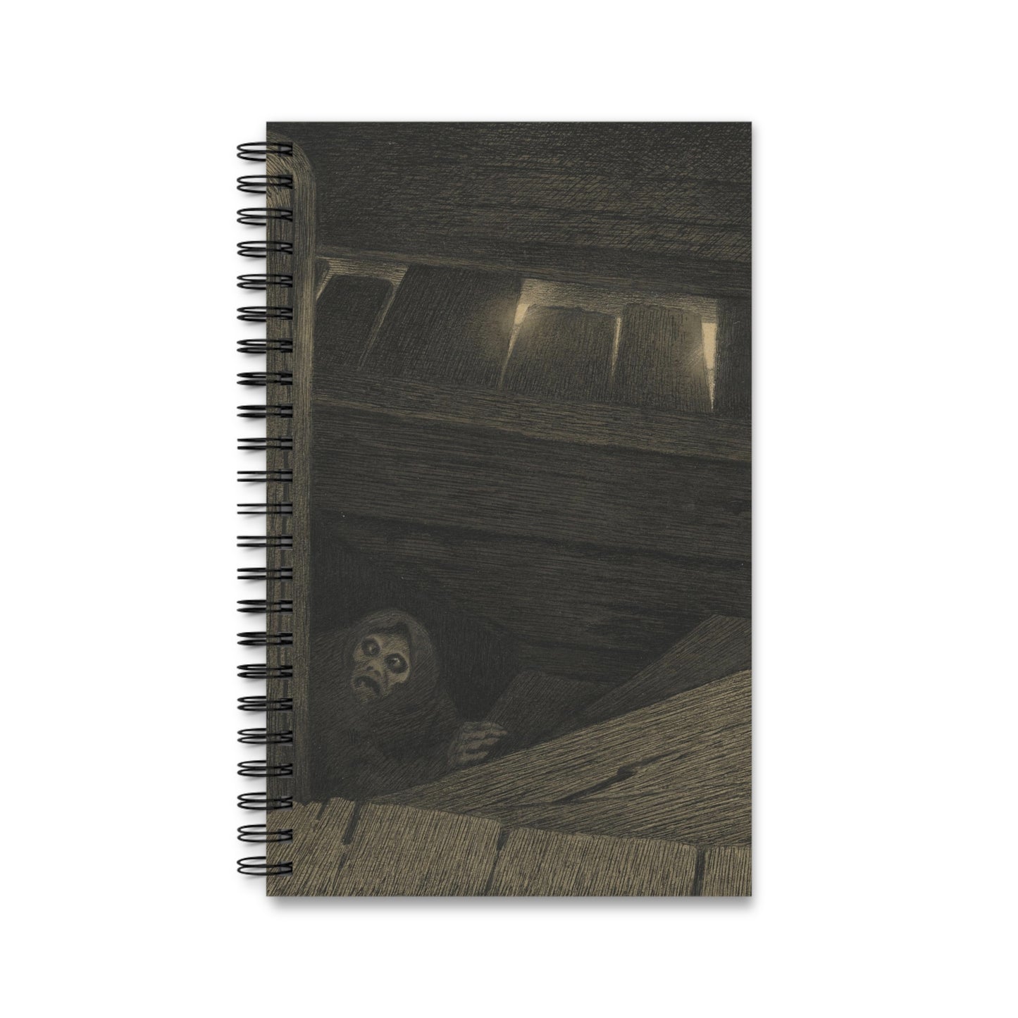 Notatbok PESTA I TRAPPA Theodor Kittelsen