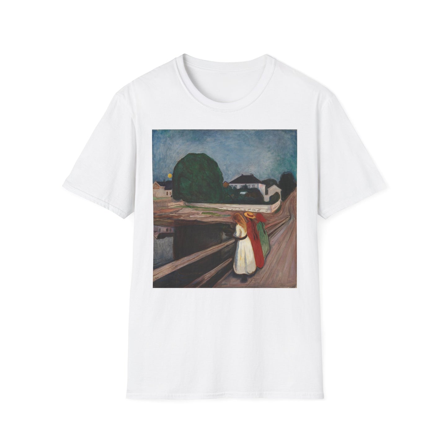 T-skjorte PIKENE PÅ BROEN Edvard Munch